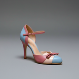 Blue Bow-Tie Heels - Luxury