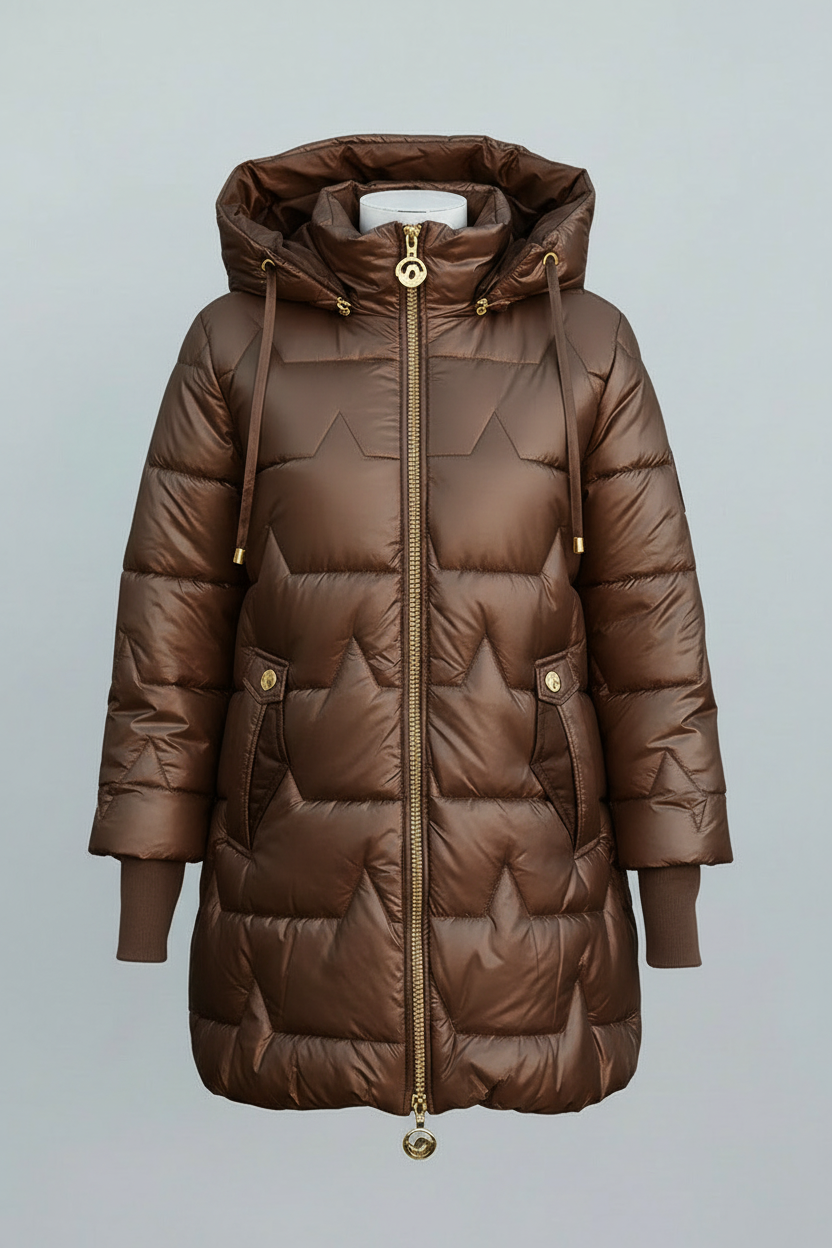 Brown Puffer Coat - correct color