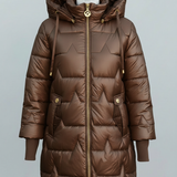 Brown Puffer Coat - correct color