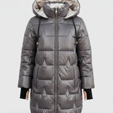 Gray Puffer Coat