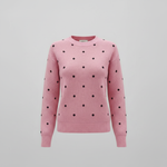 Pink Knit Jumper - front view